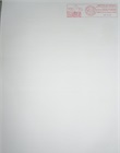 Feuille de papier vierge - timbrée